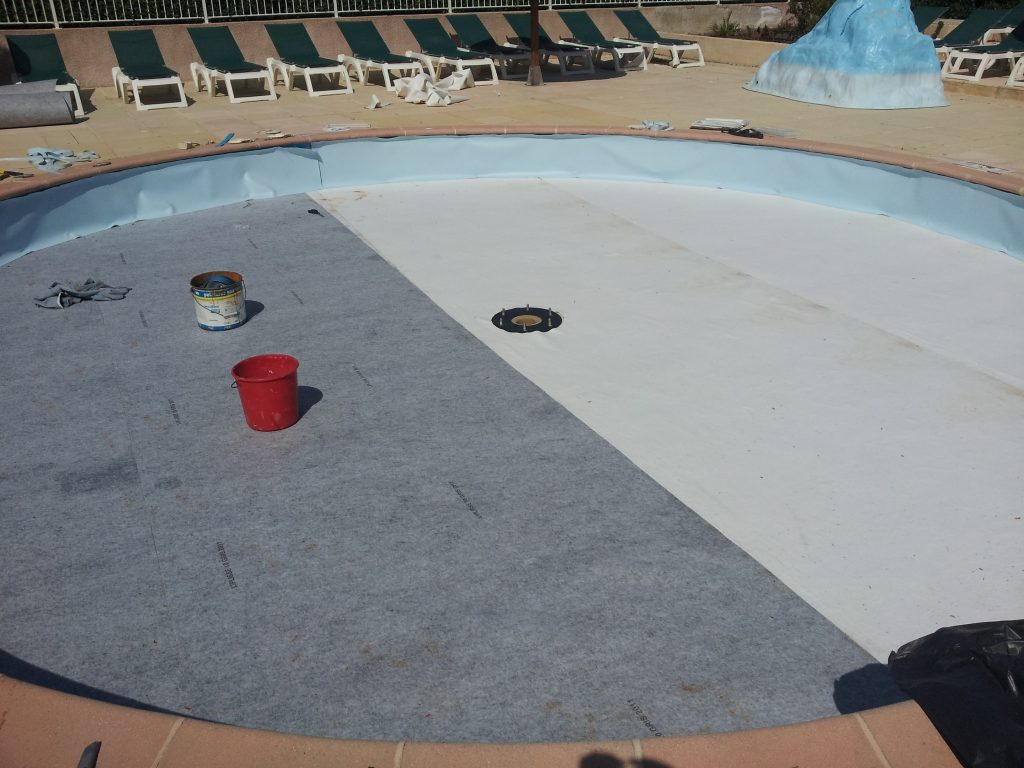 Rénovation piscine béton Gard, Grau du roi