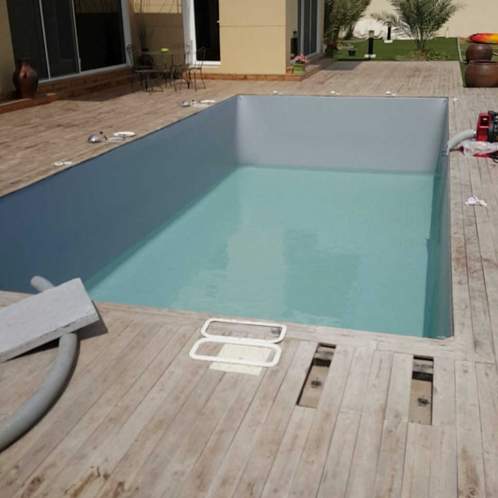Rénovation de piscine en béton à Djibouti