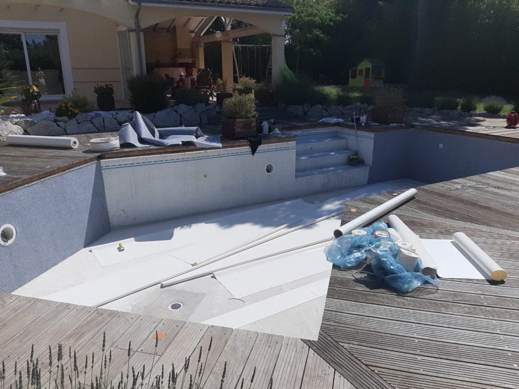rénovation piscine traditionnelle à Toulouse