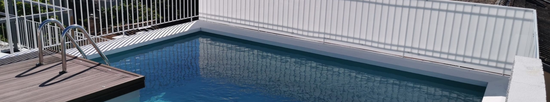 Rénovation piscine sur toit terrasse